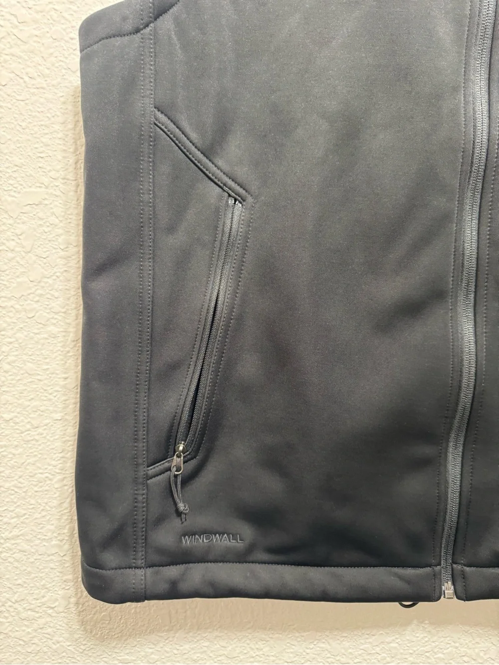 The North Face Black WindWall Men’s Fleece Vest